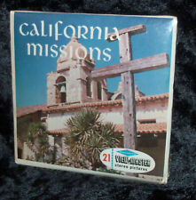 SEALED 1960s VIEWMASTER CALIFORNIA MISSIONS Rare CARMEL SONOMA SANTA INEZ picture