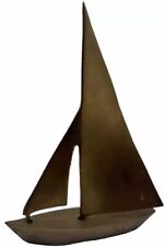 Solid Brass Sailboat 13