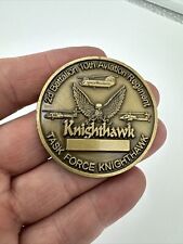 RARE Task Force NIGHTHAWK Afghanistan Operation Enduring Freedom Challenge Coin picture