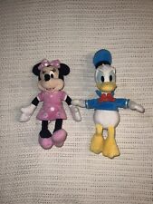 Disney Plush Minnie Mouse And Donald Duck Pair Just Play picture