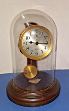 Antique Poole Ithaca, New York Electro Magnetic Clock Skeletal Movement As-Found picture