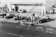 1950s street scene classic car show Negative Ad12 picture