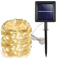 Waterproof Solar Lights Outdoor 72FT 200 LED Copper Wire 8 Modes Fairy Christmas picture