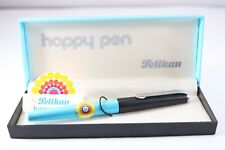 Vintage (c1973-77) Pelikan Happy Pen (P472) Turquoise Fine Fountain Pen (Cased) picture