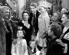 It's a Wonderful Life Jimmy Stewart Donna Reed Christmas 8 x 10 Photo Picture  picture