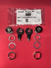 One Snap-On K2LA Tumbler Lock Assembly with 2 Locks 2 Keys Brand New Original   picture