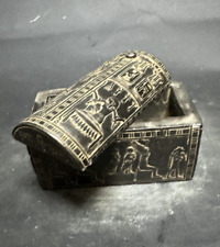 RARE ANCIENT EGYPTIAN ANTIQUES Jewelry Box of Kings and Queens of Pharaonic BC picture