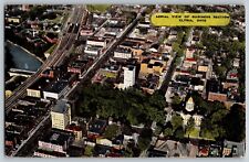 Elyria, Ohio OH - Aerial View of Business Section - Vintage Postcard - Unposted picture
