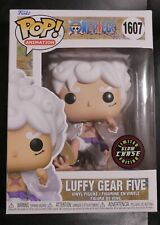 Funko Pop One Piece Luffy Gear Five 5 #1607 GITD Glow Chase w/ Protector New picture