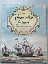 Jamestown Festival Official Program, 350th Anniversary (1957) Good PB magazine picture