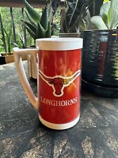 Vintage Texas Longhorns Football Thermo-Serv Coffee Mug Cup picture