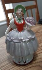 Antique Germany 8590 Conta & Boehme Victorian Lady Girl Fairing Trinket Box picture