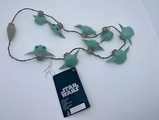 DISNEY STAR WARS GROGU MULTIPLE SETTINGS LIGHT UP NECKLACE (TAB STILL INSERTED) picture