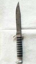 VOOS SCHLIEPER FIST & ARROWS FIXED BLADE SHERIFF KNIFE SOLINGEN GERMANY 13169 picture