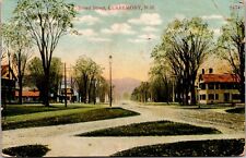 Clairmont New Hampshire NH Broad Street View Houses Homes c1910s  Postcard A70 picture