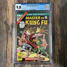 Master of Kung Fu Annual #1 CGC 9.8 1st appearance of Quan-St'ar picture