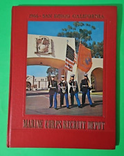 Marine Corps Recruit Depot San Diego 1966 Yearbook 1st Battalion Platoon 1157 picture