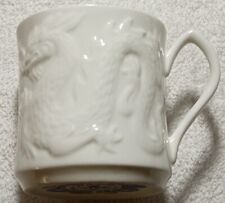 Coalport DRAGON White Embossed Cup by Donald Brindley picture