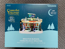 Carole Towne Christmas #4950846 Brighton Burgers DINER 2022  Lights & Music NEW picture