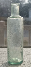 Rare Aqua Pontiled Bryans Tasteless Vermafuge New York Medicine Bottle picture