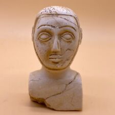 Very Rare Ancient Roman Marvel Stone King Head Sculpture picture