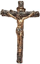 Crucifix / Jesus Christ / Cross Jesus / Crucified Jesus Prayer Room (Gold) 21