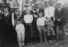 6T Photograph Group Portrait Family All Male Men Boys Kids 1920-30's  picture