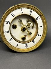 Antique French J Marti Clock Movement and additional parts picture