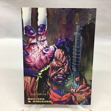1995 Fleer Ultra Marvel X-Men Hunters and Stalkers #5 Bishop Rainbow Insert Card picture