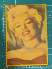 1950s MARILYN MONROESticker Card CINEMA MOVIE Stars BUS STOP picture