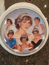 Princess Diana 'Princess Of Wales' Danbury Mint Memorial Collector Plate picture