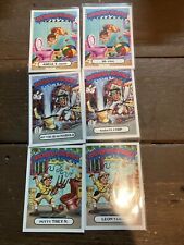 2017 GARBAGE PAIL KIDS BATTLE OF THE BANDS BATHROOM BUDDIES SET 6/6 CARDS  picture