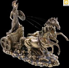 Athena In The Chariot VERONESE Greek Figurine Hand Painted Great For A Gift picture