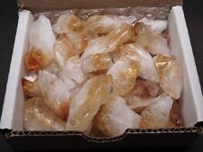 Citrine Crystal Points 1/2 Lb Box Natural Yellow Gold Crystal Points Gemstones picture