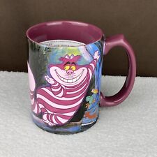 NEW w/ TAGS Disney Cheshire Cat Mirror Bird Alice in Wonderland Coffee Mug RARE picture
