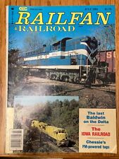 Vintage Railfan Railroad Magazine July 1984 picture