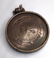 Vintage Brass Lid To Nesting Weights 1800's picture
