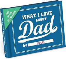 What I Love About Dad Fill In The Love Book Fill-In-The-Blank Journal, 4.5 x 3.2 picture