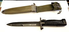 Vintage Military WWll US-M5 Bayonet w/ US-M8A1 Sheath Scabbard Fighting Knife picture