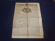1857 APRIL 18 THE SATURDAY EVENING POST NEWSPAPER - THE ATLANTIC CABLE - NP 5055 picture