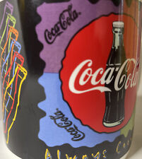 Vintage 1995 Coca-Cola Coke Collector's Mug “Always Fun” 80’s/90’s Retro Neon picture