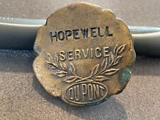 Rare Vtg. Dupont Service Employee Pin Badge Newark W&H Co.--351.23 picture