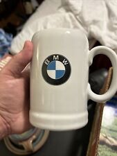 BMW Mug Logo LUXURY TRAVEL Ceramic Coffee Tea Heavy OLD VINTAGE STYLE ~ Rare picture