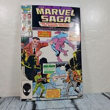 Marvel Comics The Marvel Saga Official History Of The Marvel Universe #7 1986 picture