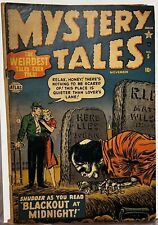 MYSTERY TALES #5 1952 STAN LEE STORY ATLAS GOLDEN AGE COMIC PRE CCA picture