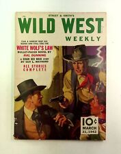 Wild West Weekly Pulp Mar 21 1942 Vol. 153 #1 FN- 5.5 picture