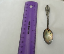 1982 World's Fair Collector Spoon Sunsphere Embossed Silver Plated picture