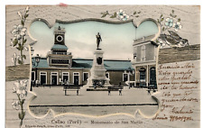 Postcard Peru, San Martin Monument, used picture