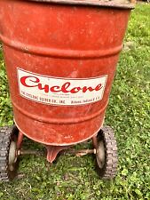 Vintage Cyclone Seed Sower Cyclone Seeder Co Urbana Indiana - Advertising Graphi picture