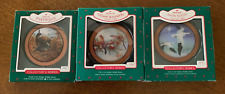 Vintage Hallmark Set of Holiday Wildlife Birds W/ Box 4th, 5th 6th In The Series picture